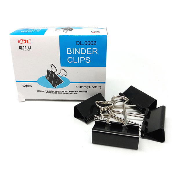 SDI Clip 1 5/8 (41mm) Binder Clip
